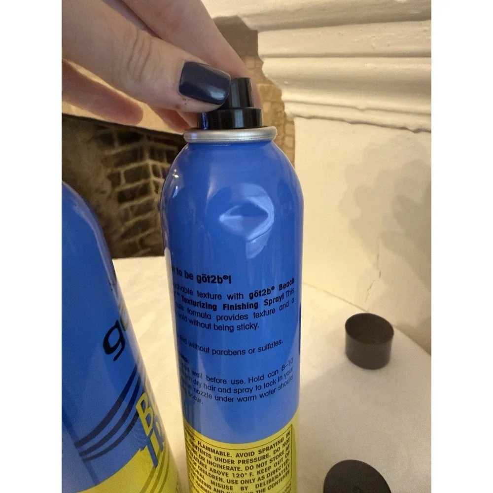 got2b Beach Trippin Texturizing Finishing Spray x2 Flexible Hold Touchable DENTS
